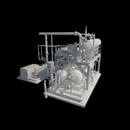 iSiteData — 3D model AR visualisation of industrial plant